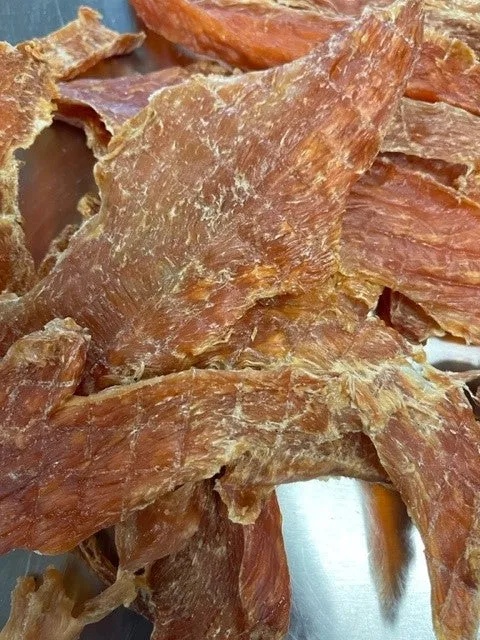 100% Air Dried Chicken, Pork, Turkey & Beef Strips and Medallions - USA Made by Penny
