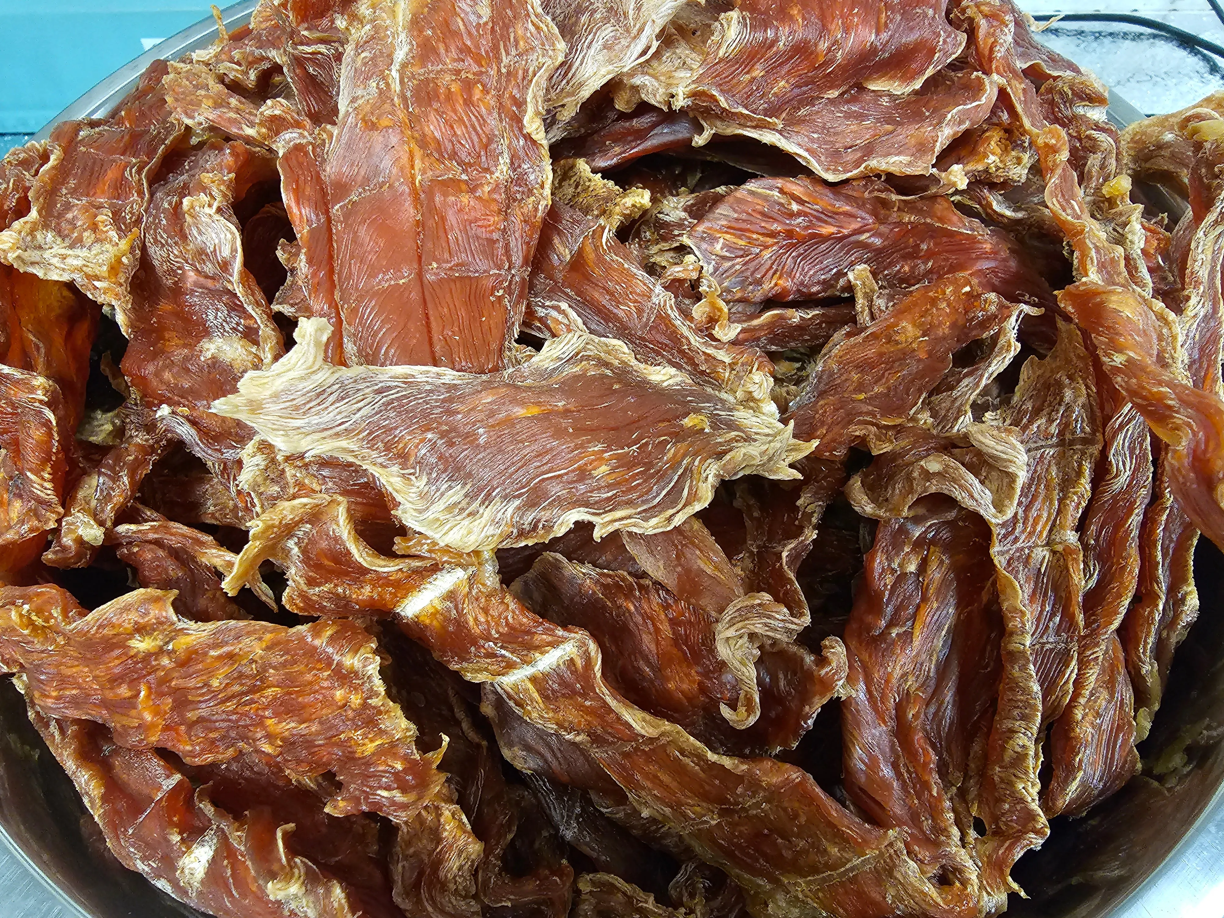 100% Air Dried Chicken, Pork, Turkey & Beef Strips and Medallions - USA Made by Penny