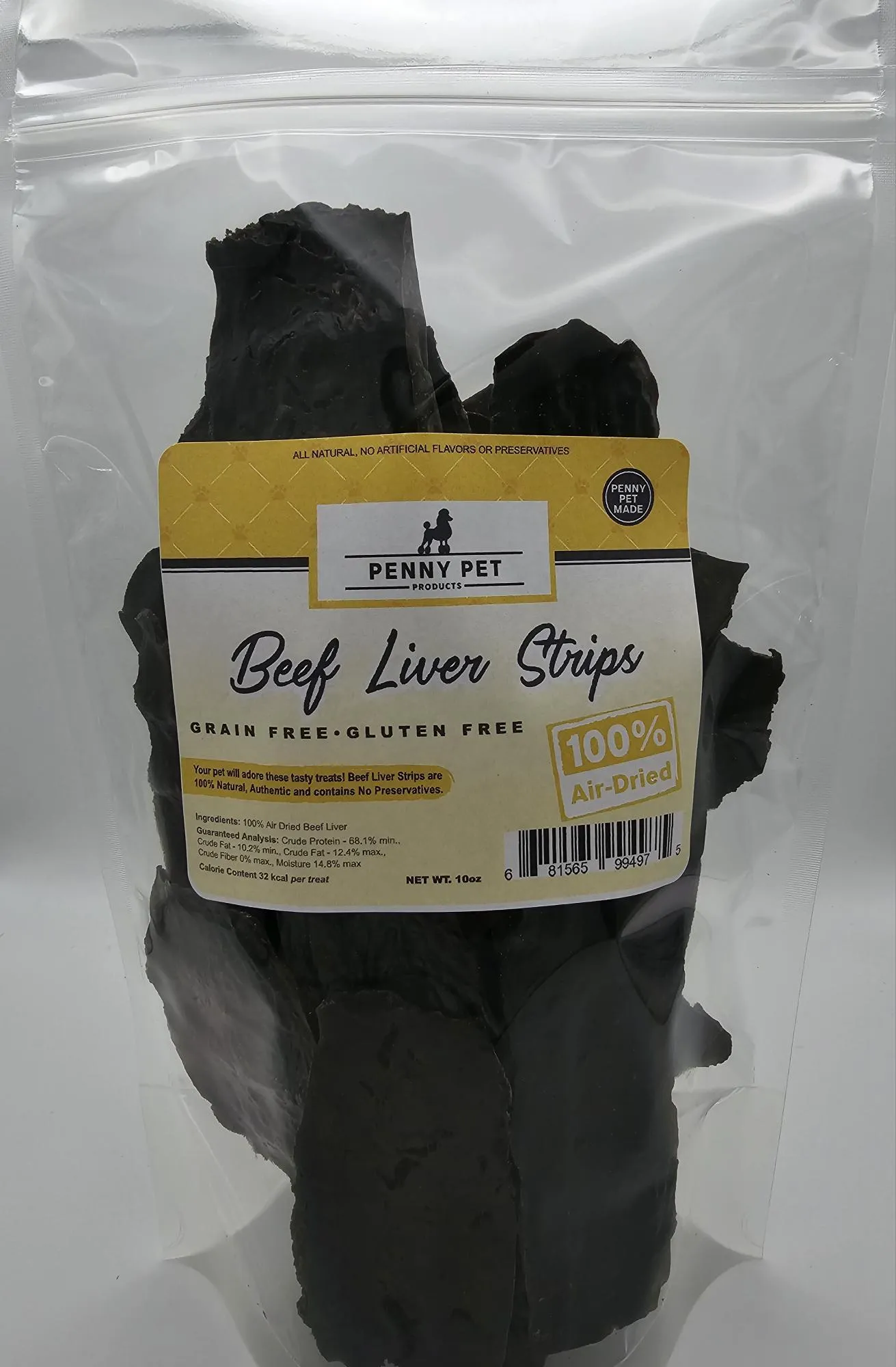 100% Air Dried Chicken, Pork, Turkey & Beef Strips and Medallions - USA Made by Penny