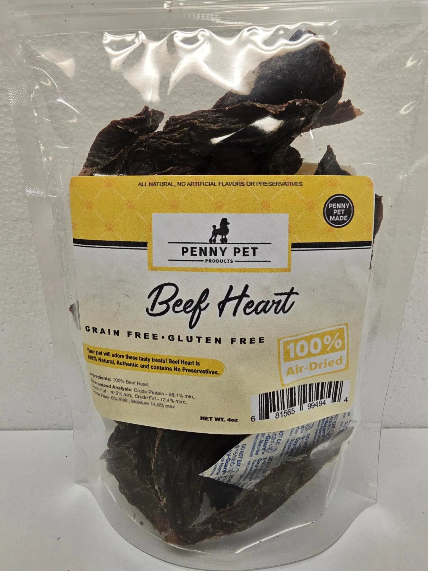100% Air Dried Chicken, Pork, Turkey & Beef Strips and Medallions - USA Made by Penny