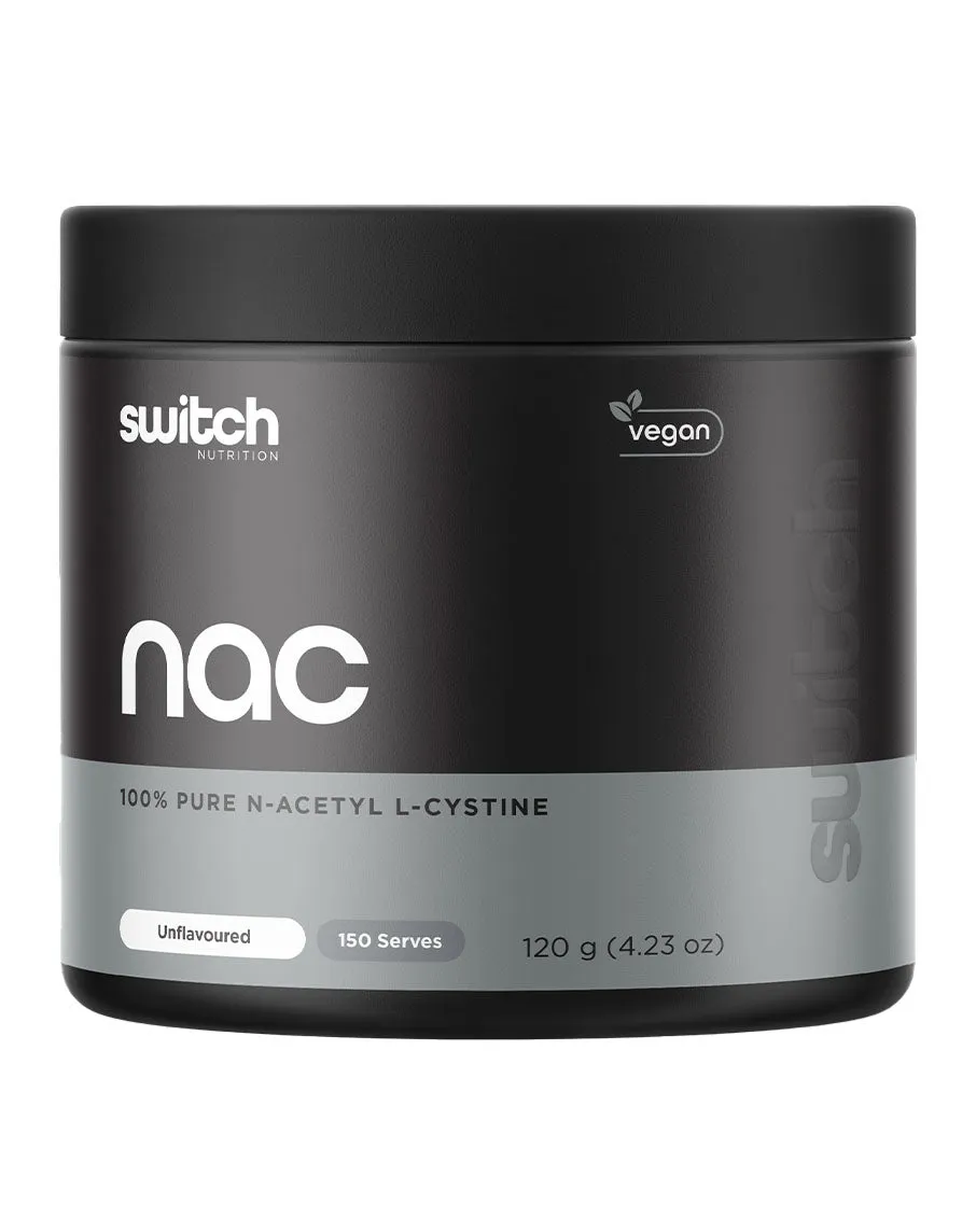 100% Pure N-Acetyl L-Cysteine by Switch Nutrition