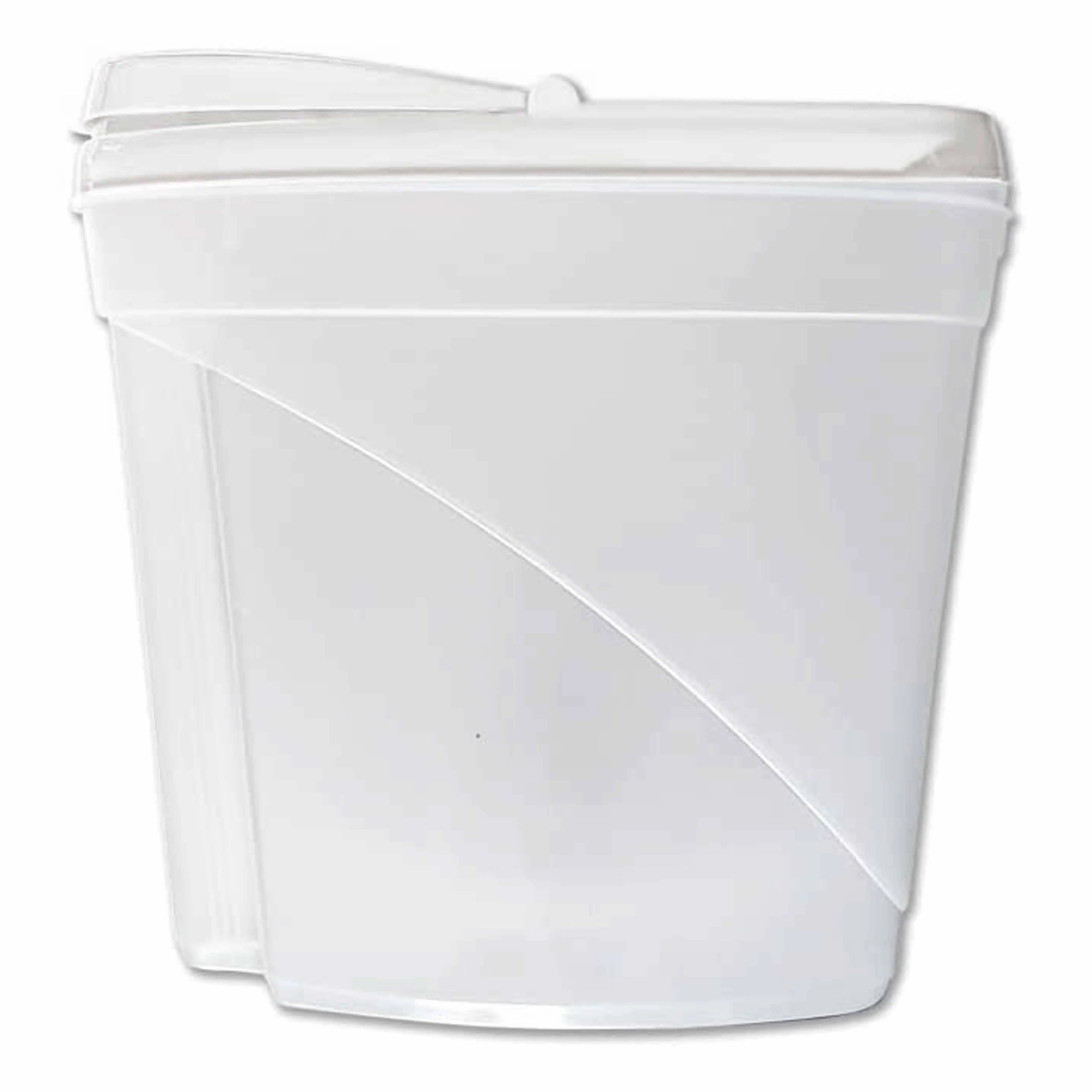 2 Pc Dry Food Storage Cereal Dispenser Pasta Rice Container BPA Free 4.8 Liters