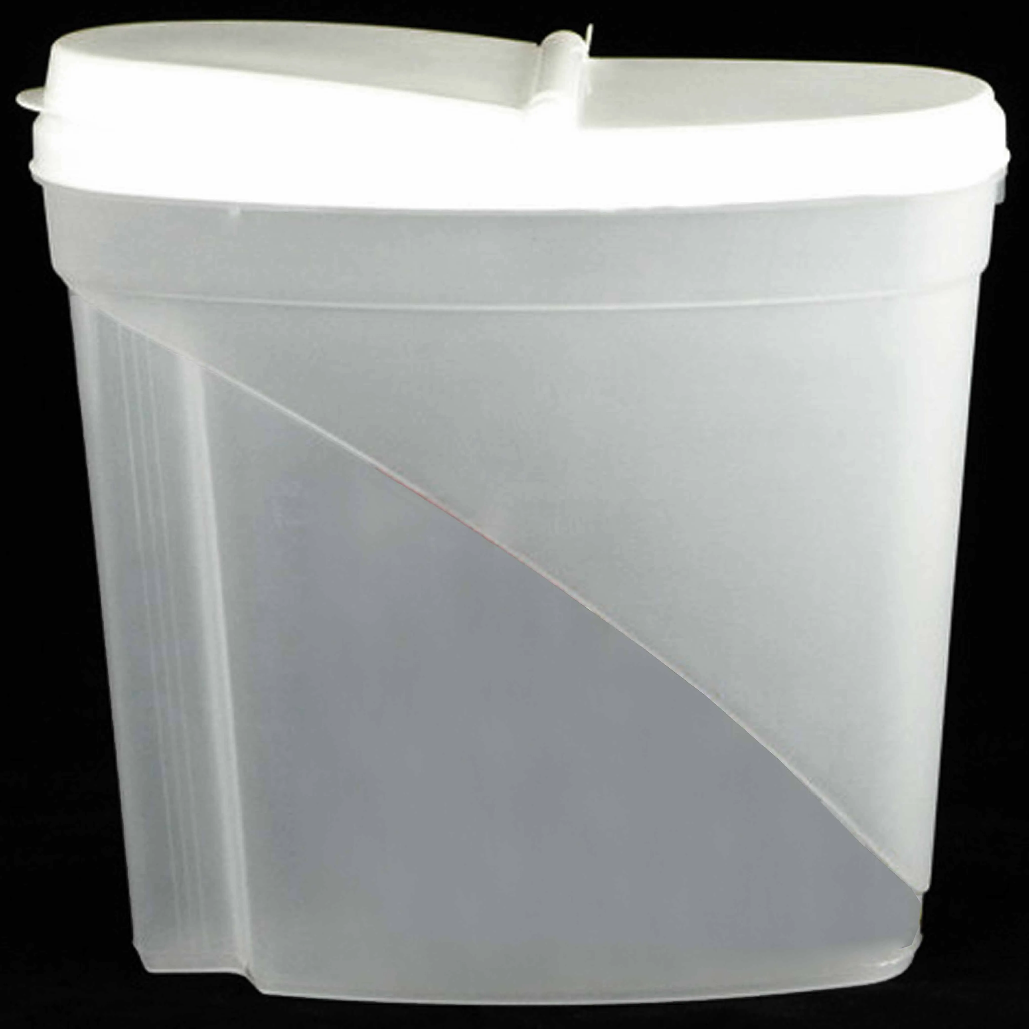 2 Pc Dry Food Storage Cereal Dispenser Pasta Rice Container BPA Free 4.8 Liters