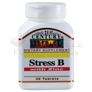 21St Century Stress B With Zinc Tablet 30 PC