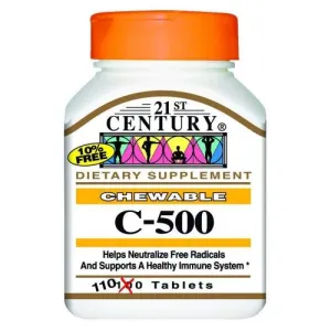 21St Century Vitamin C Chewable Tablet 500 Mg 110 PC