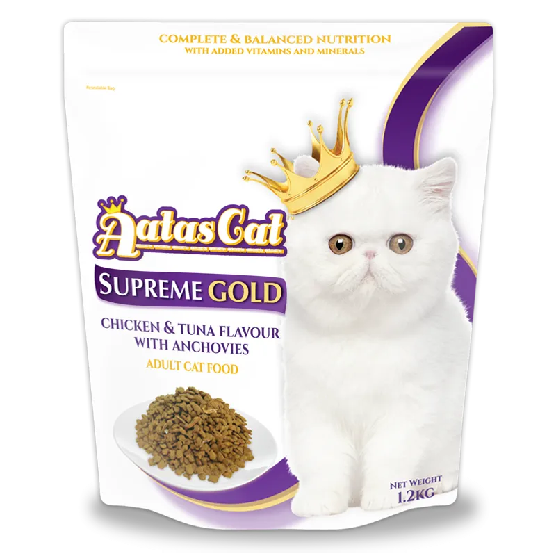 Aatas Cat Adult Supreme Gold Chicken & Tuna with Anchovies 1.2kg