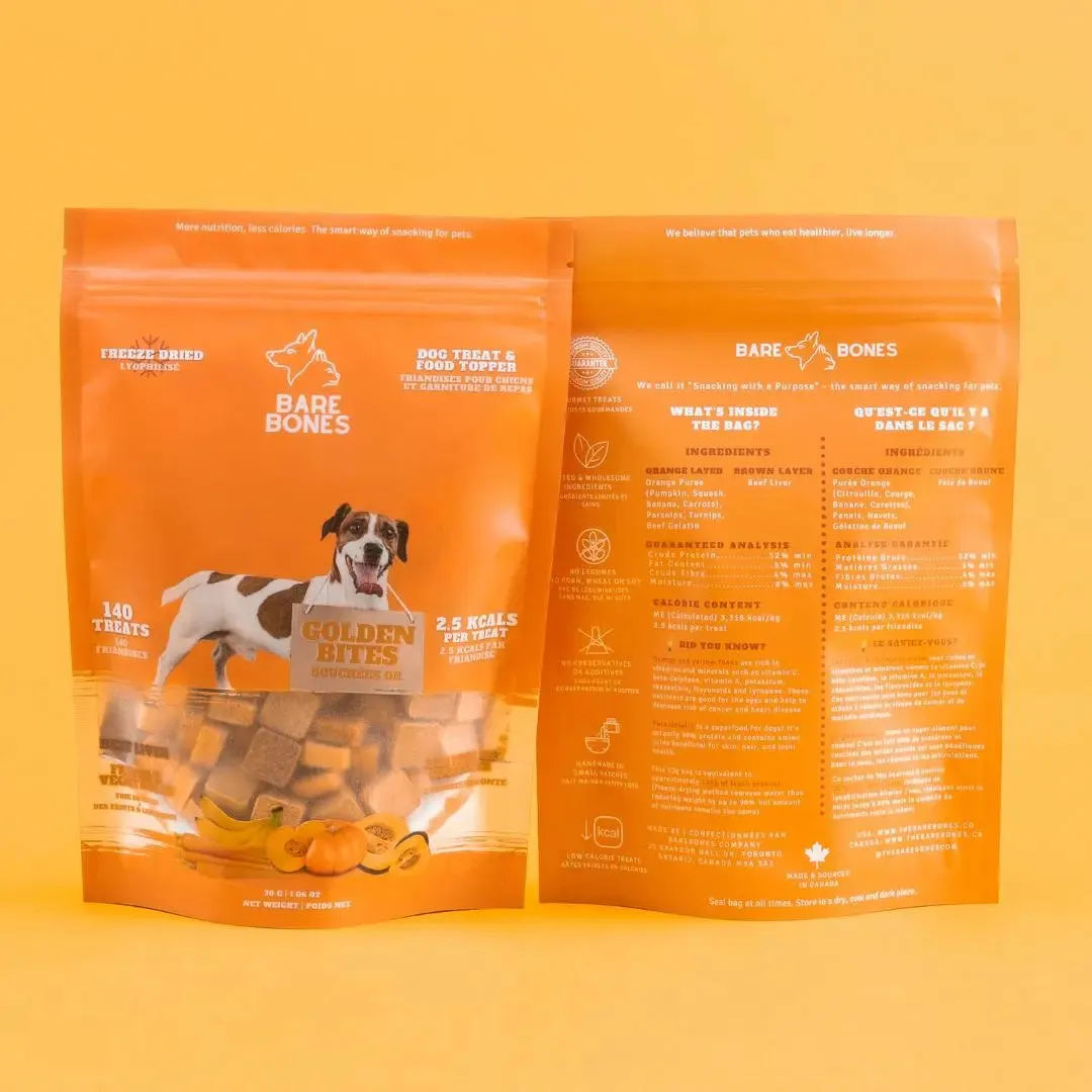 BARE BONE- GOLDEN BITES - LIVER TREATS