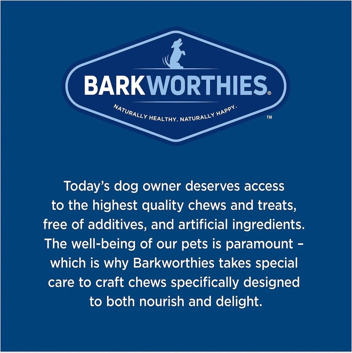 Barkworthies 12 Inch Odor Free Double Cut Bully Mini Case