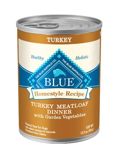 Blue Buffalo Turkey Meatloaf Dinner with Garden Vegetables 12.5oz