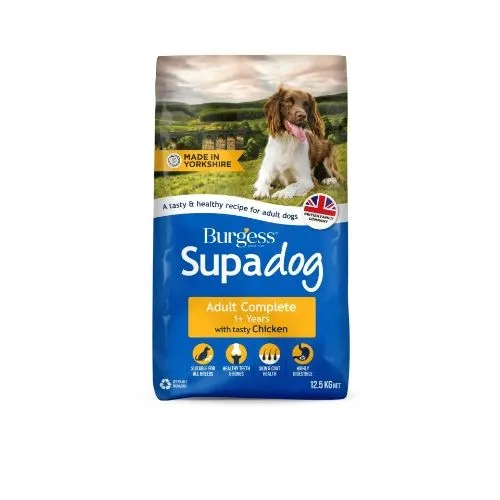 Burgess Supadog Adult Dog Food with Chicken 15kg