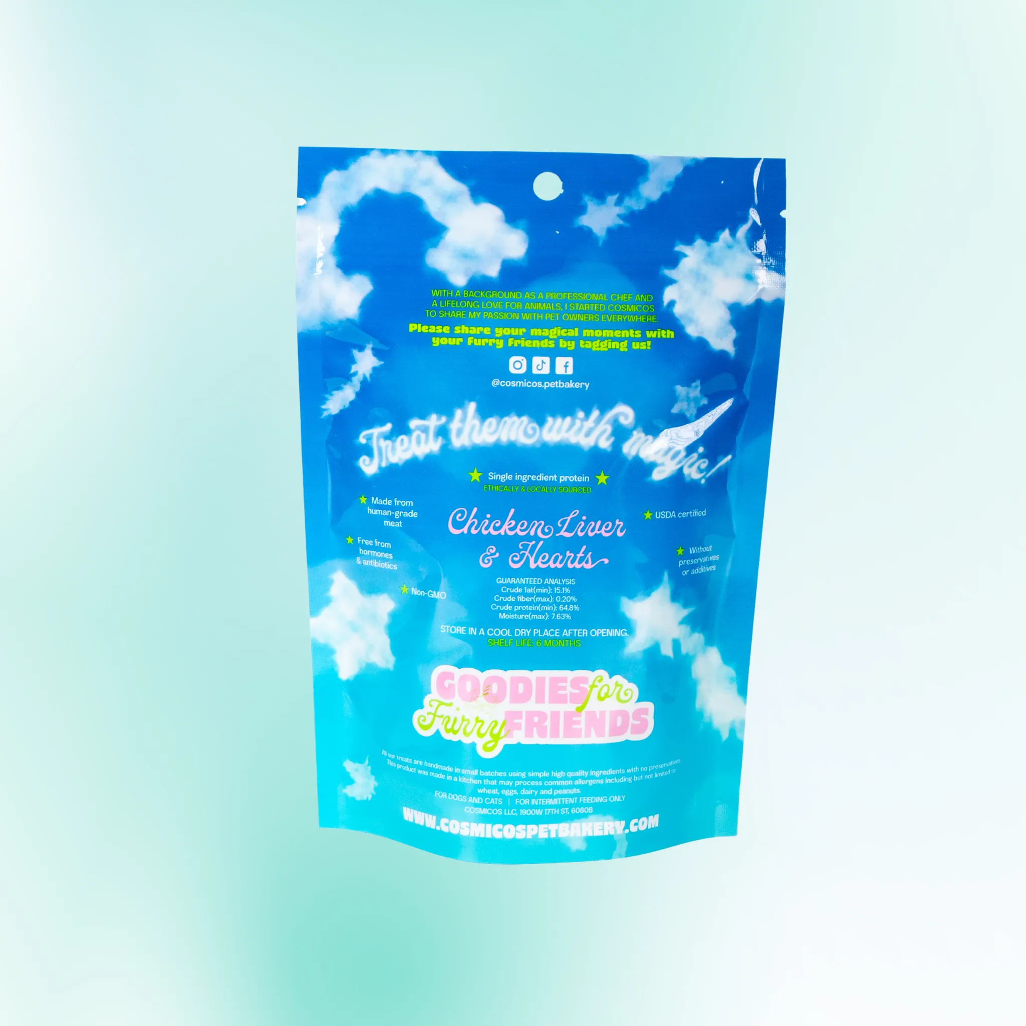 Cosmicos Chicken Liver & Hearts Snackies