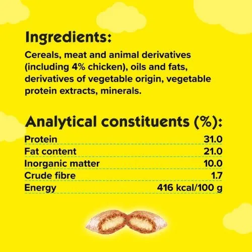 Dreamies Cat Treats with Delicious Cheese 60g