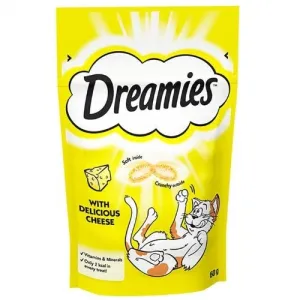 Dreamies Cat Treats with Delicious Cheese 60g