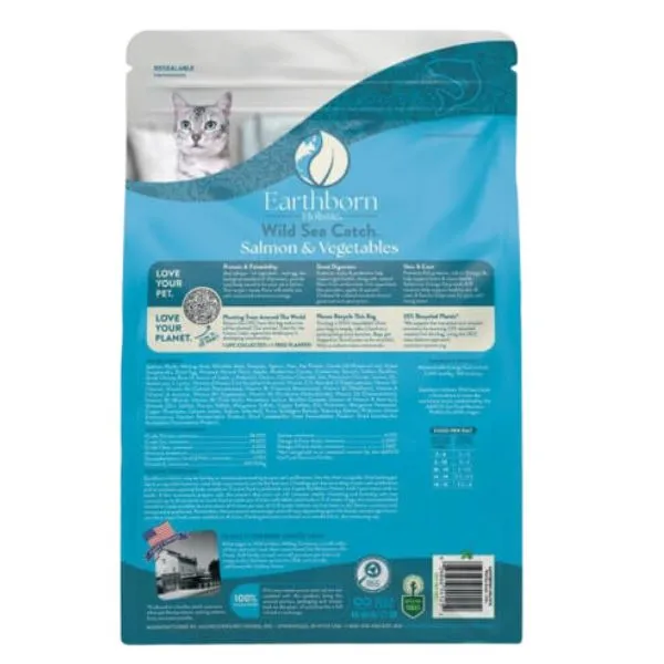 EarthBorn Wild Sea Catch Grain Free Dry Cat Food 12.5lb