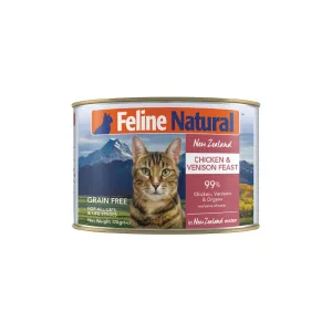 Feline Natural Chicken and Venison Feast Wet Cat Food 170g x 12