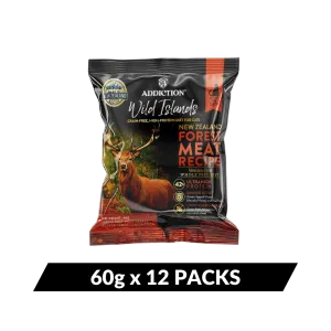 Forest Meat Premium Venison Recipe Dry Cat Food - Trial Pack Bundle of 12