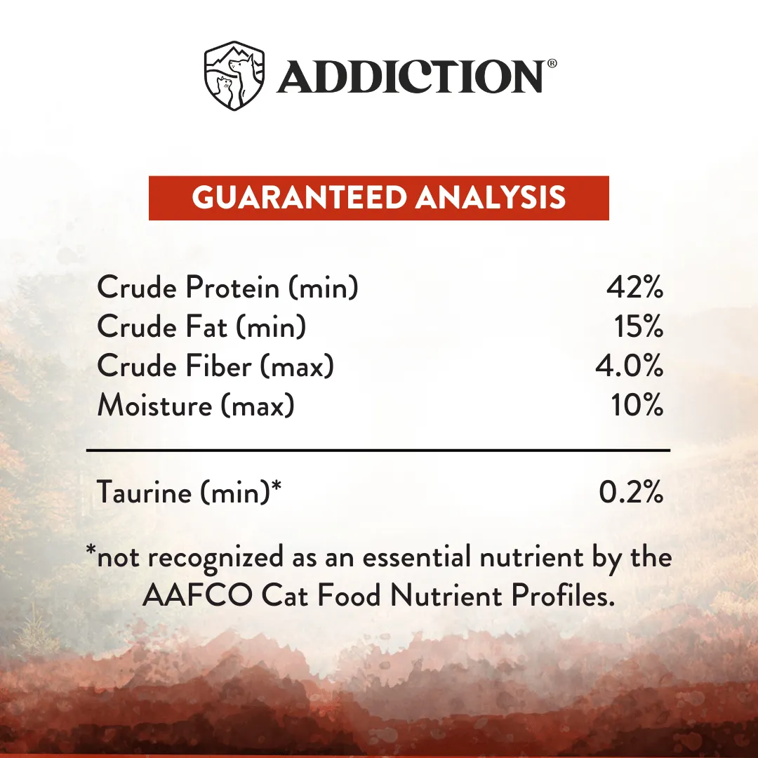 Forest Meat Premium Venison Recipe Dry Cat Food - Trial Pack Bundle of 12
