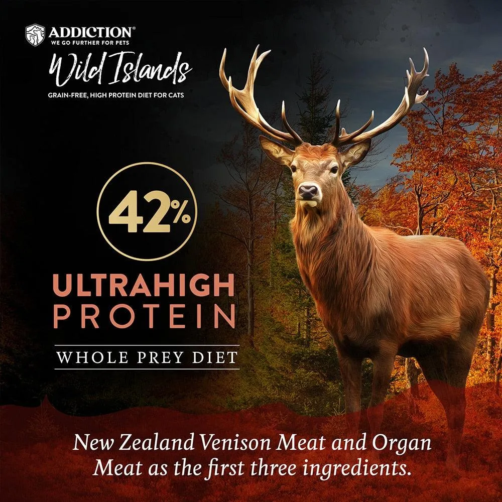 Forest Meat Premium Venison Recipe Dry Cat Food - Trial Pack Bundle of 12
