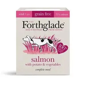 Forthglade Complete Adult Grain Free Salmon 18x 395g - DECEMBER SPECIAL OFFER - 10% OFF