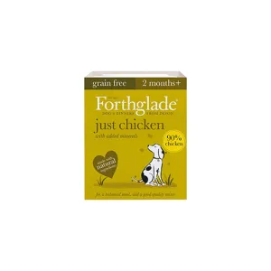 Forthglade Just Chicken Grain Free 18 x 395g Dog Wet Food