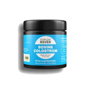 Four Leaf Rover Bovine Colostrum Powder 1.16oz (33g)