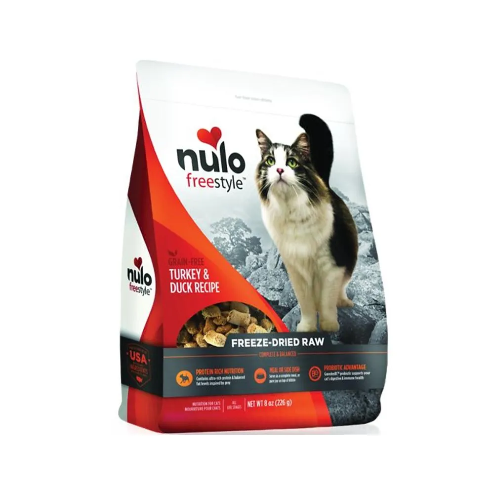 FreeStyle All Life Stages Freeze-Dried Raw Turkey & Duck Cat Food