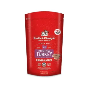 Frozen Raw Turkey Dinner Patties Dog Food