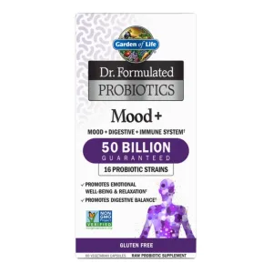 Garden of Life Dr. Formulated Probiotics Mood  60 Veg Caps