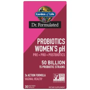 Garden of Life Dr Formulated Womens Probiotic pH 50 Billion 30ct
