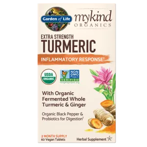 Garden of Life Mykind Organics Turmeric Extra Strength Tablets