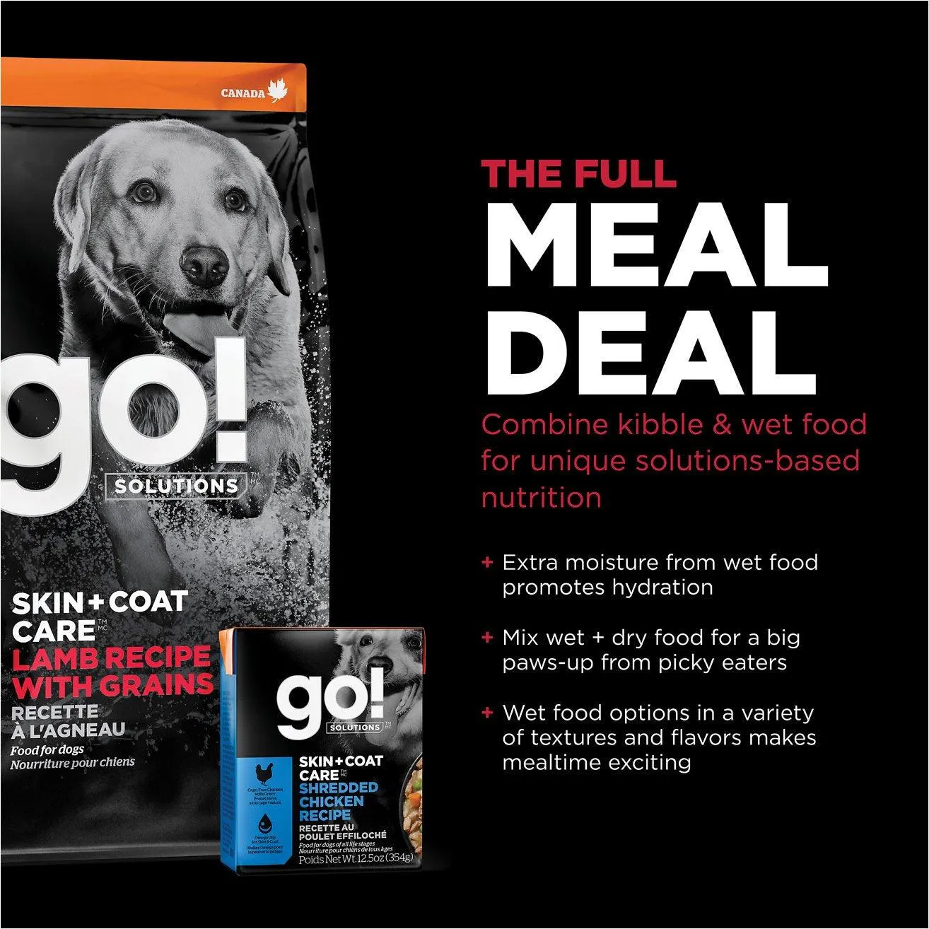 Go! Skin   Coat Care Lamb Recipe With Grains for dogs
