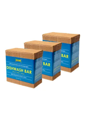 Goli Soda All Natural Probiotics Dish Wash Bar Pack Of Three