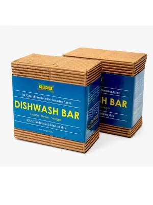 Goli Soda All Natural Probiotics Dish Wash Bar