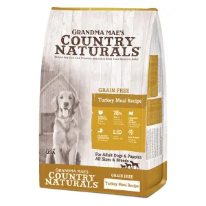 Grandma Mae's Limited Ingredient Diet Grain Free Turkey Meal Dry Dog Food 12lb