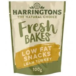 Harringtons Fresh Bakes Low Fat Snacks With Turkey 7x100g