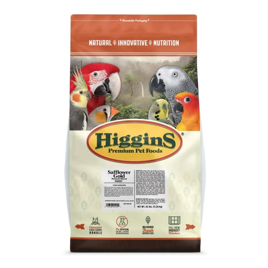 HIGGINS SAFFLOWER GOLD BLEND PARROT