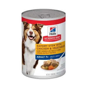 Hill's Science Diet Savory Stew Chicken & Vegetables Adult 7  Dog Canned