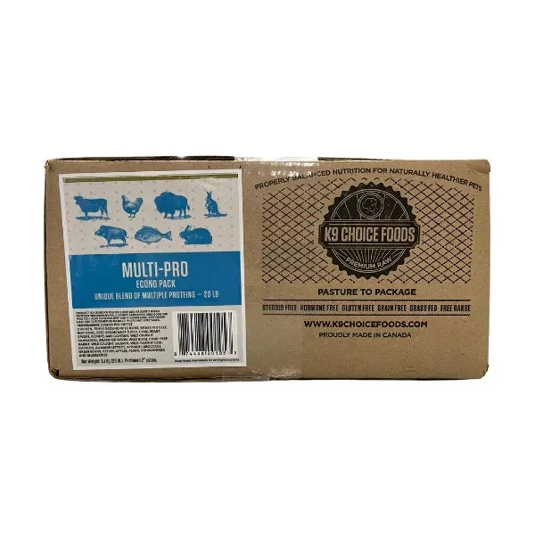*In Store Only* K9 Choice Frozen Multi-Pro Econo Pack 20lb
