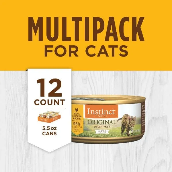 Instinct Original Real Chicken Recipe Canned Cat Food