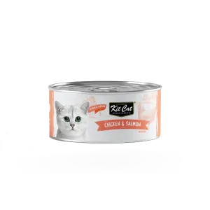 KitCat Super Premium Deboned Chicken & Salmon Toppers 80g