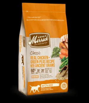 Merrick Chicken & Green Pea with Ancient Grains Dry Dog Food 4lb
