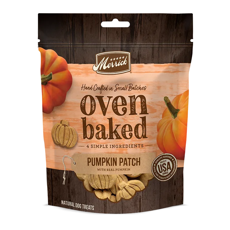 Merrick Oven Baked Pumpkin Patch Dog Treats