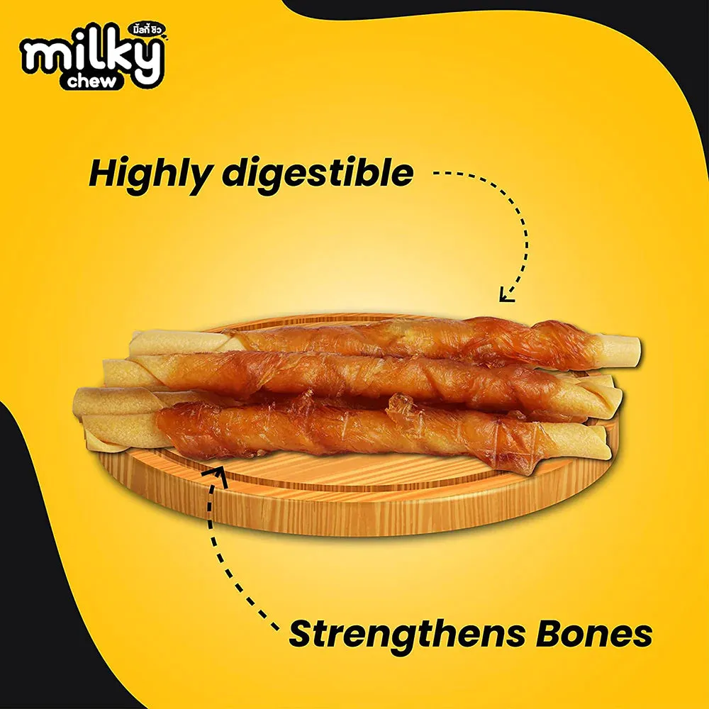 Milky Chew Cheese Chicken Stick Style Pack of 02(10pcs each)