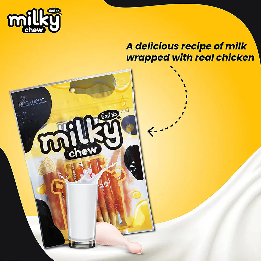 Milky Chew Cheese Chicken Stick Style Pack of 02(10pcs each)