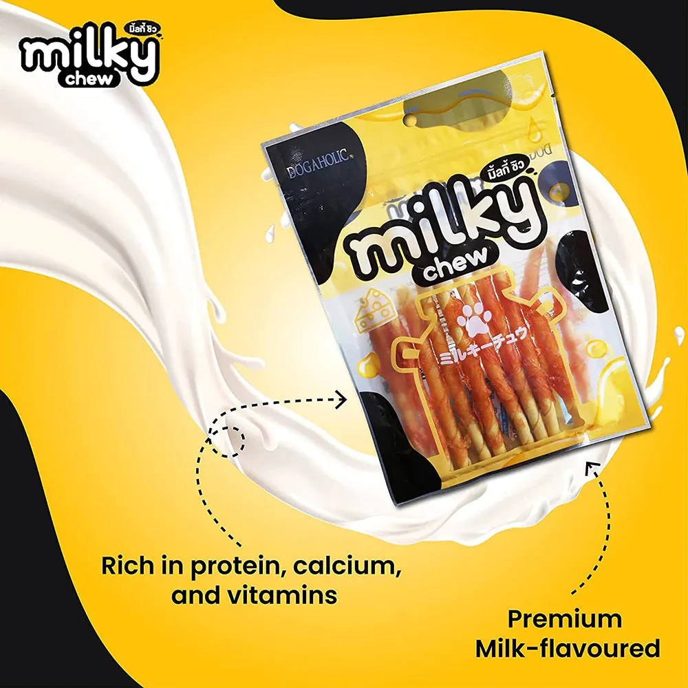 Milky Chew Cheese Chicken Stick Style Pack of 02(10pcs each)