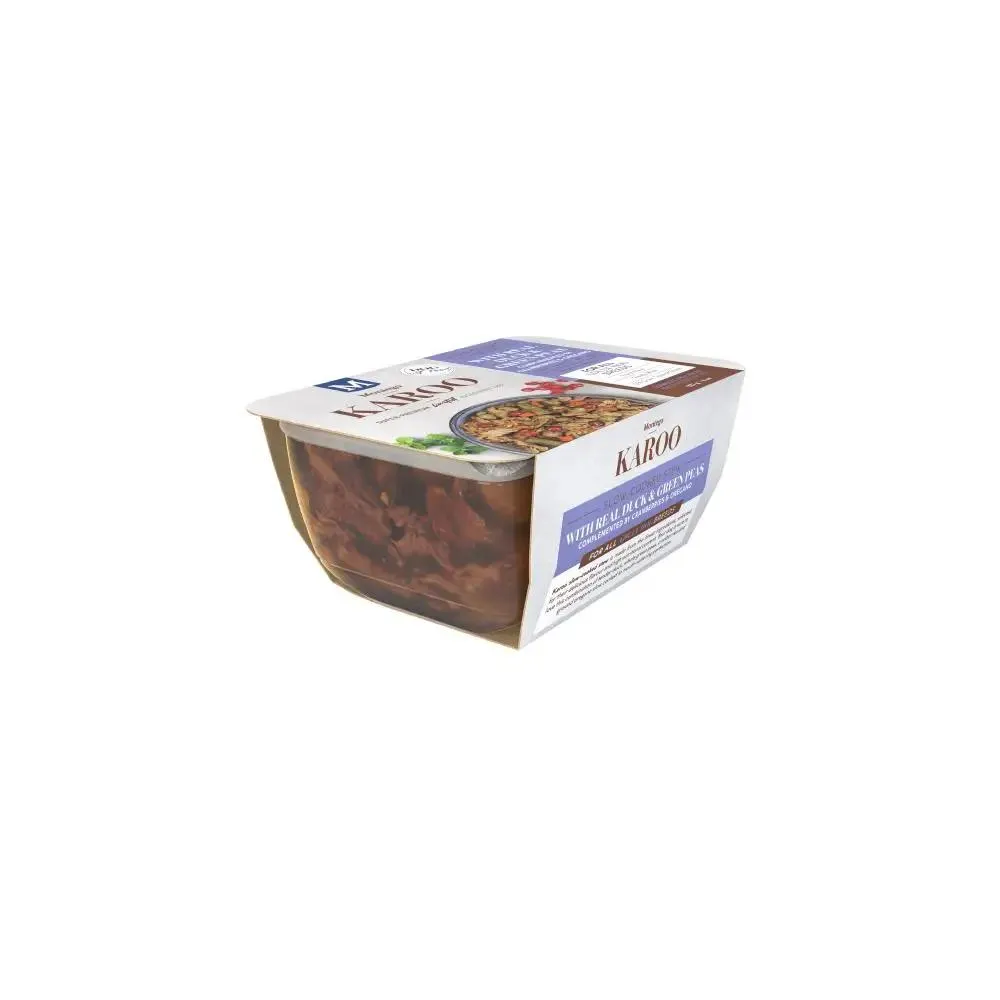 Montego Karoo Adult Duck & Green Peas Stew Wet Dog Food 227g