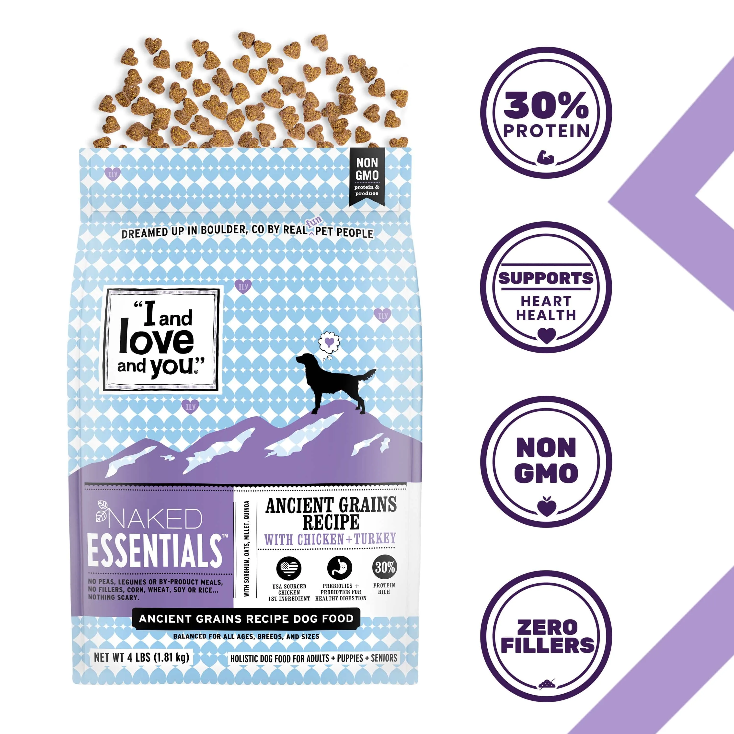 Naked Essentials® Ancient Grains - Chicken   Turkey