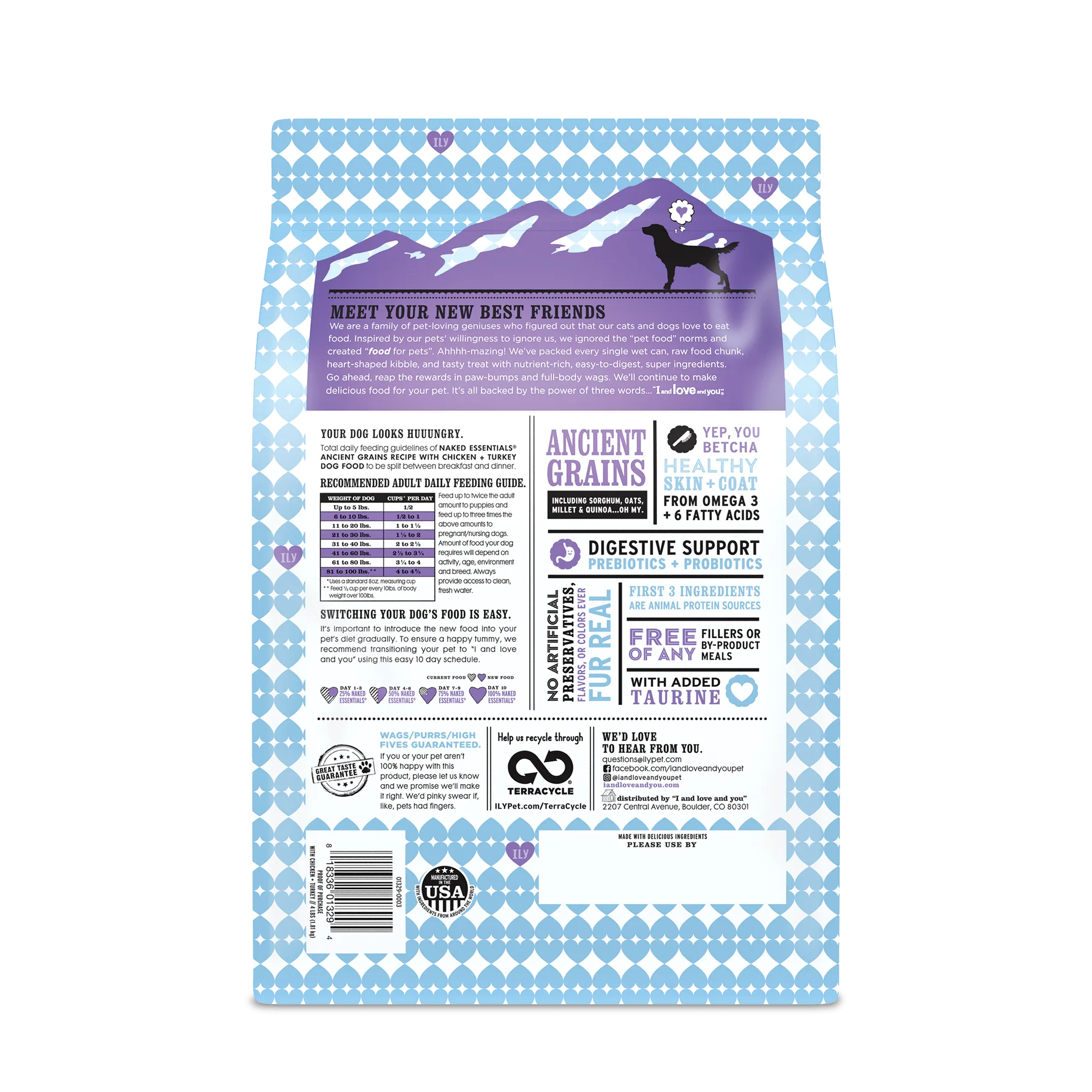 Naked Essentials® Ancient Grains - Chicken   Turkey