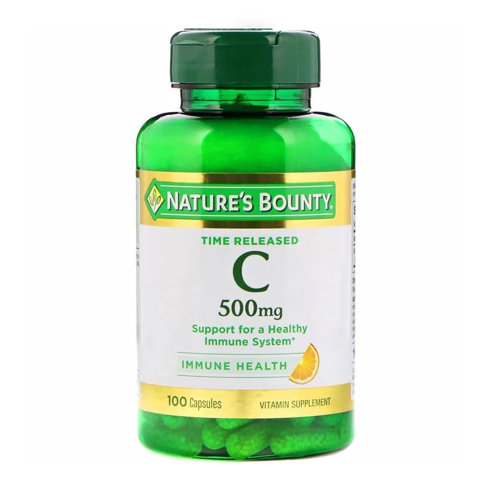 Natures Bounty Vitamin C Tablets 500Mg 100 PC