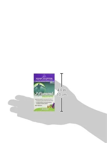 New Chapter Zyflamend Prostate Support Supplement with Saw Palmetto for Prostate Health - 60 Vegetarian Capsules